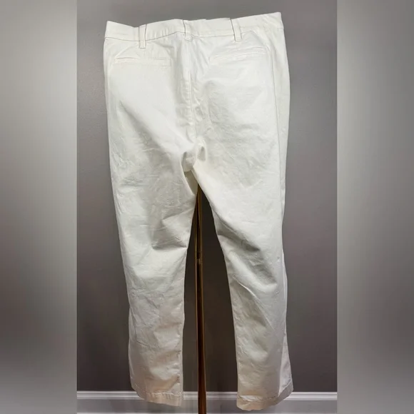 J. Crew Factory High Rise Girlfriend Chino Pants - Picture 2 of 3